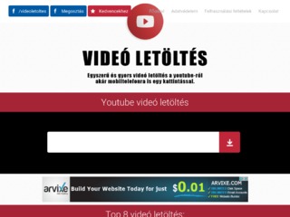 Videó letöltés