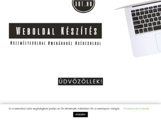 Weboldal készítés